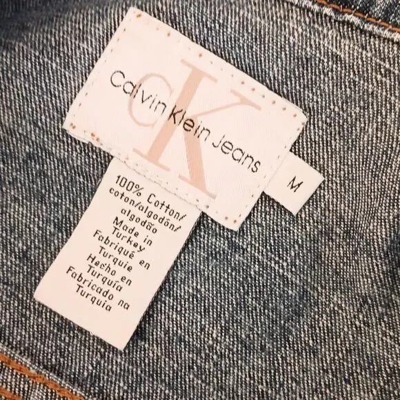 Calvin Klein Jeans Jacket . Coastal Cowgirl. Western. - Picture 7 of 9